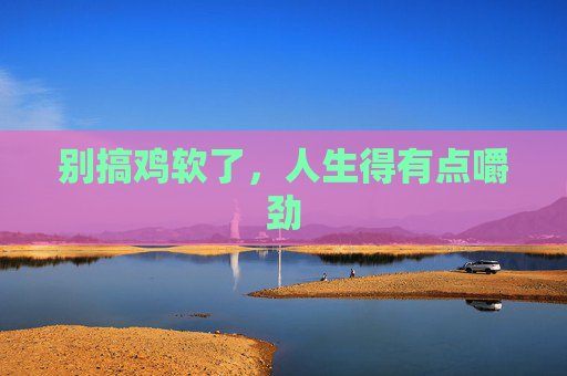 别搞鸡软了,人生得有点嚼劲 别搞鸡软了,人生得有点嚼劲