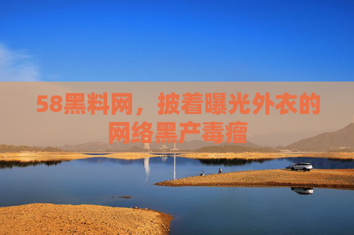 58黑料网,披着曝光外衣的网络黑产毒瘤 58黑料网,披着曝光外衣的网络黑产毒瘤