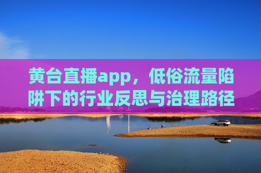 黄台直播app，低俗流量陷阱下的行业反思与治理路径