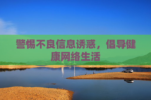 警惕不良信息诱惑,倡导健康网络生活 警惕不良信息诱惑,倡导健康网络生活