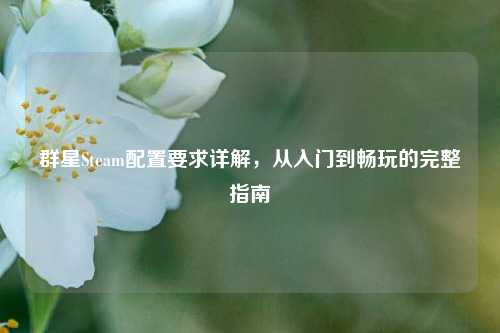群星Steam配置要求详解，从入门到畅玩的完整指南