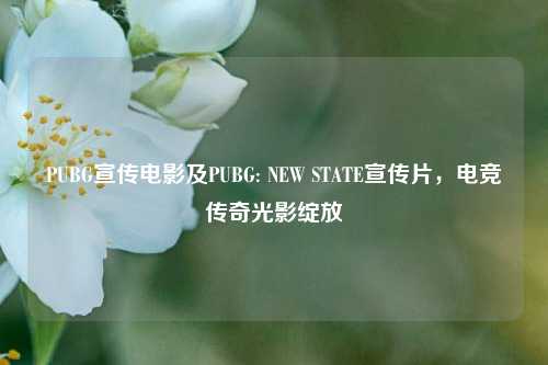 PUBG宣传电影及PUBG: NEW STATE宣传片,电竞传奇光影绽放