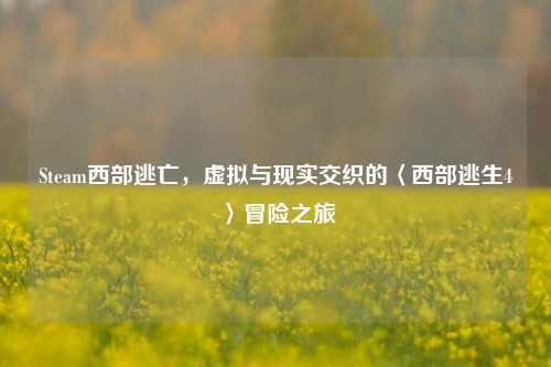 Steam西部逃亡,虚拟与现实交织的〈西部逃生4〉冒险之旅