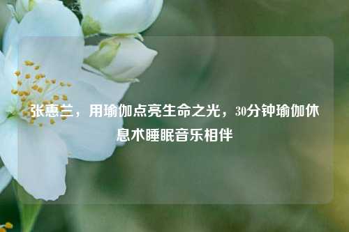 张惠兰,用瑜伽点亮生命之光,30分钟瑜伽休息术睡眠音乐相伴