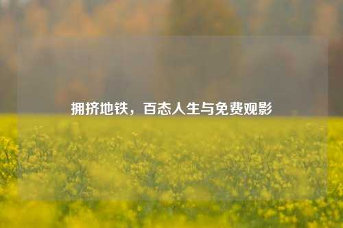 拥挤地铁,百态人生与免费观影