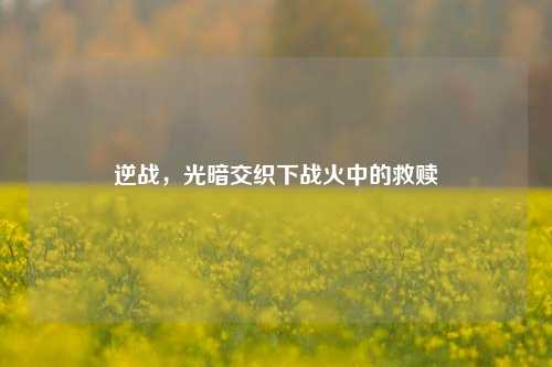 逆战,光暗交织下战火中的救赎