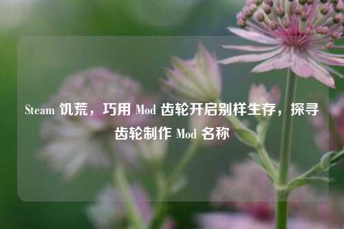 Steam 饥荒，巧用 Mod 齿轮开启别样生存，探寻齿轮 ***  Mod 名称