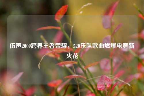 伍声2009跨界王者荣耀，520乐队歌曲燃爆电竞新火花